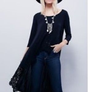 Free People High Low Tunic Top